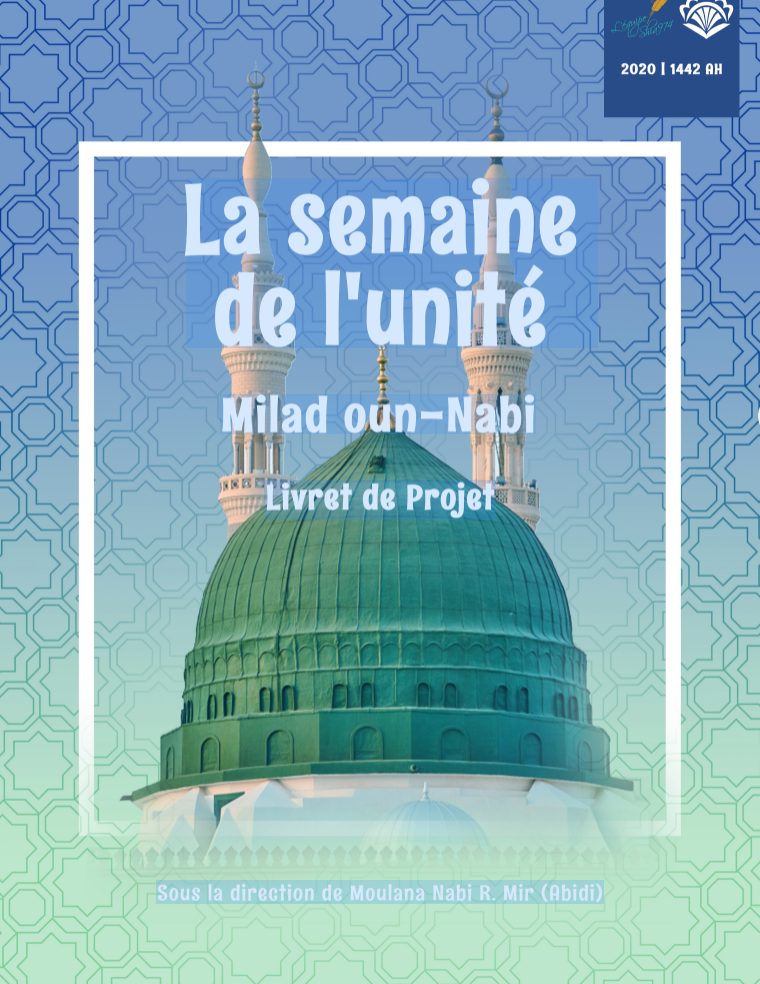 Milad oun-Nabi La semaine de l'unité Livret de Projet 1442|2020