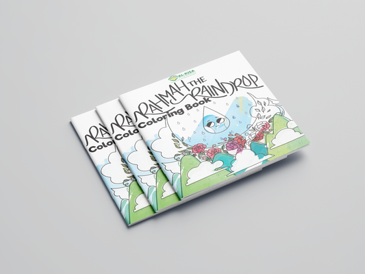 Rahmah the Raindrop | Coloring Book