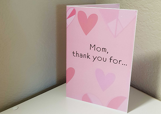 Mother's Day Card - Heart